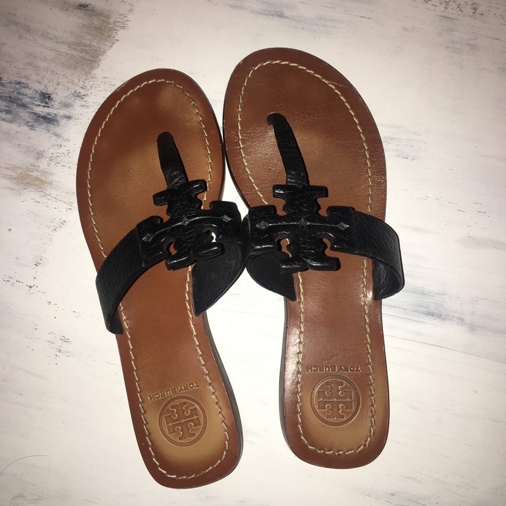 Tory Burch black sandals